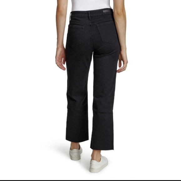 Sanctuary Social Standard High Rise Crop Straight Raw Hem Jeans - Picture 3 of 11